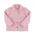 Carlyle Quilted Coat - Palm Beach Pink/Hamptons Hot Pink Microdot from Anderson Parker