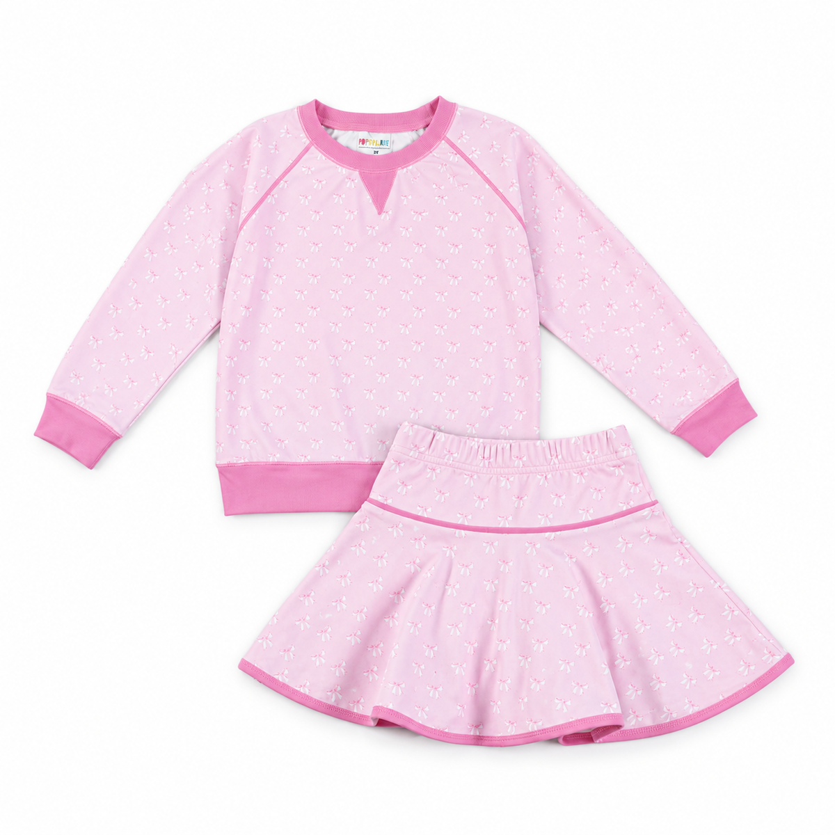 Caroline Crew & Ruth Skirt - Blushing Bows from Anderson Parker