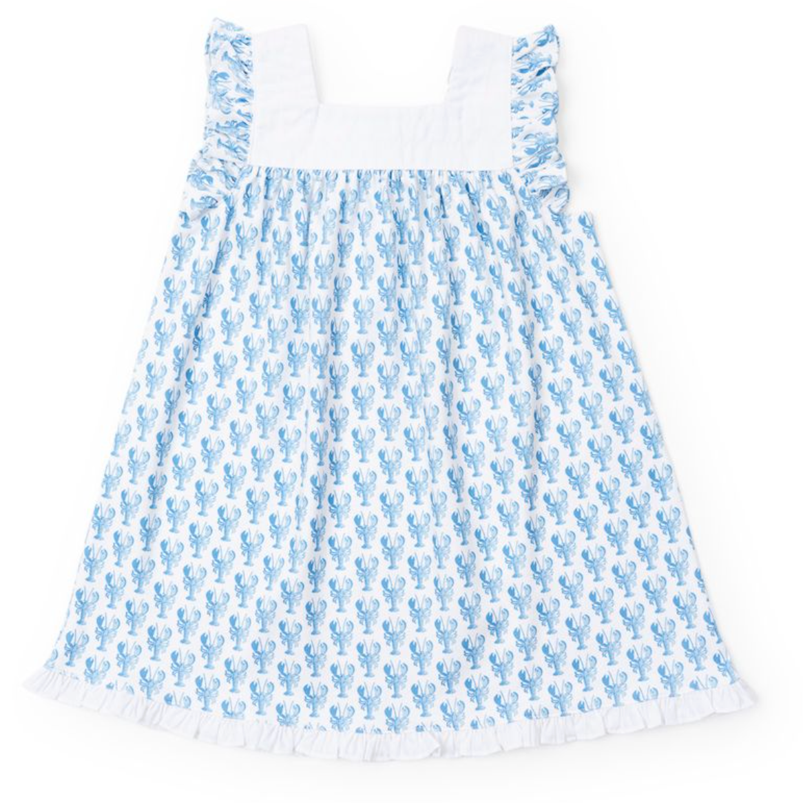 Caroline Girls' Dress - Maine Lobsters from Anderson Parker