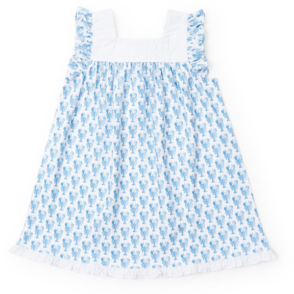 Caroline Girls' Dress - Maine Lobsters from Anderson Parker