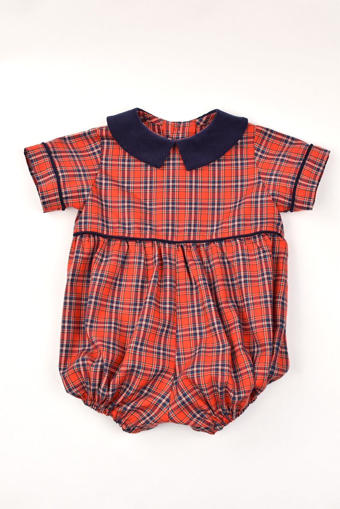 Carter Bubble - Red Plaid from Anderson Parker