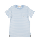 Carter Crewneck - Beale Street Blue Stripe/Beale Street Blue/Grantley Gray from Anderson Parker