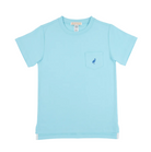 Carter Crewneck - Belhaven Blue/Wood Boat Blue from Anderson Parker
