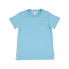 Carter Crewneck Brookline Blue with Worth Avenue White Stork from Anderson Parker