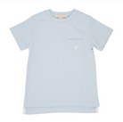 Carter Crewneck - Pocket - Buckhead Blue/Worth Ave White from Anderson Parker