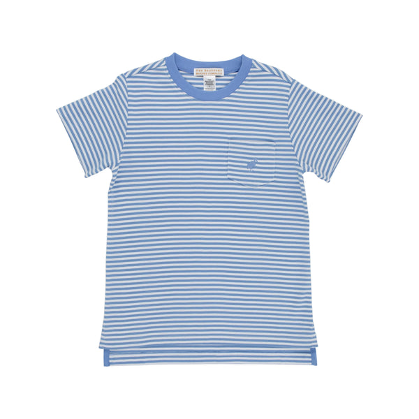 Carter Crewneck - Sunrise Blvd Blue Stripe/Sunrise Blvd Blue from Anderson Parker
