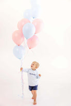 Cassidy Comfy Crewneck - Boys - French Terry - Buckhead Blue Gingham/Buckhead Blue/Nantucket Navy/Big Brother from Anderson Parker