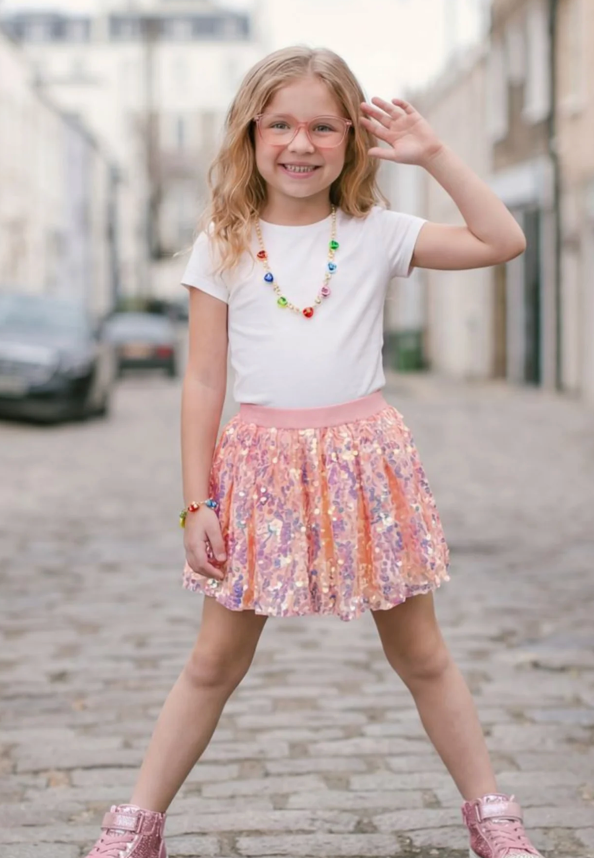Center Stage Skirt, Hot Pink Size 4-6 from Anderson Parker