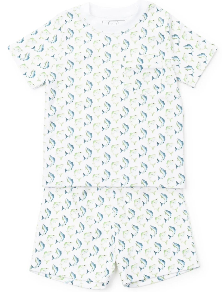 Charles Boys' Short Set - Jumping Trout from Anderson Parker