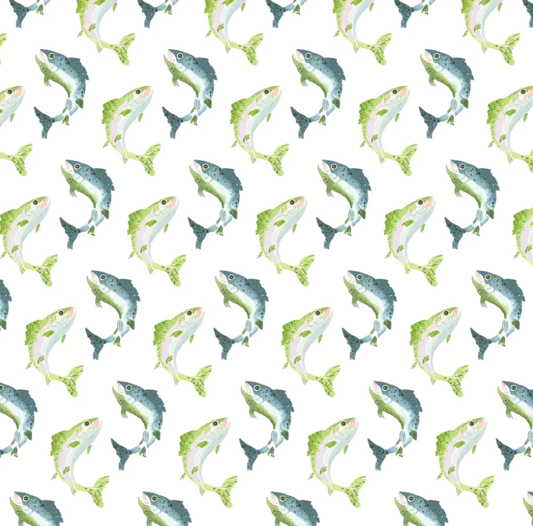 Charles Boys' Short Set - Jumping Trout from Anderson Parker