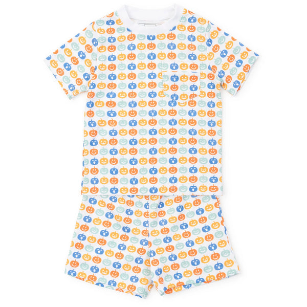 Charles Boys' Short Set - Preppy Pumpkins Cool from Anderson Parker