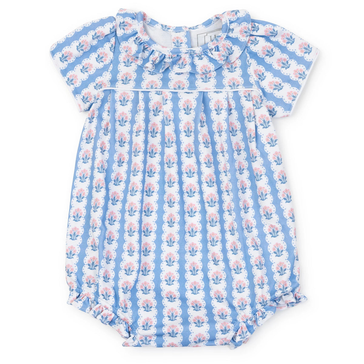 Charlotte Girls' Pima Cotton Bubble - Harvest Ribbon Floral from Anderson Parker