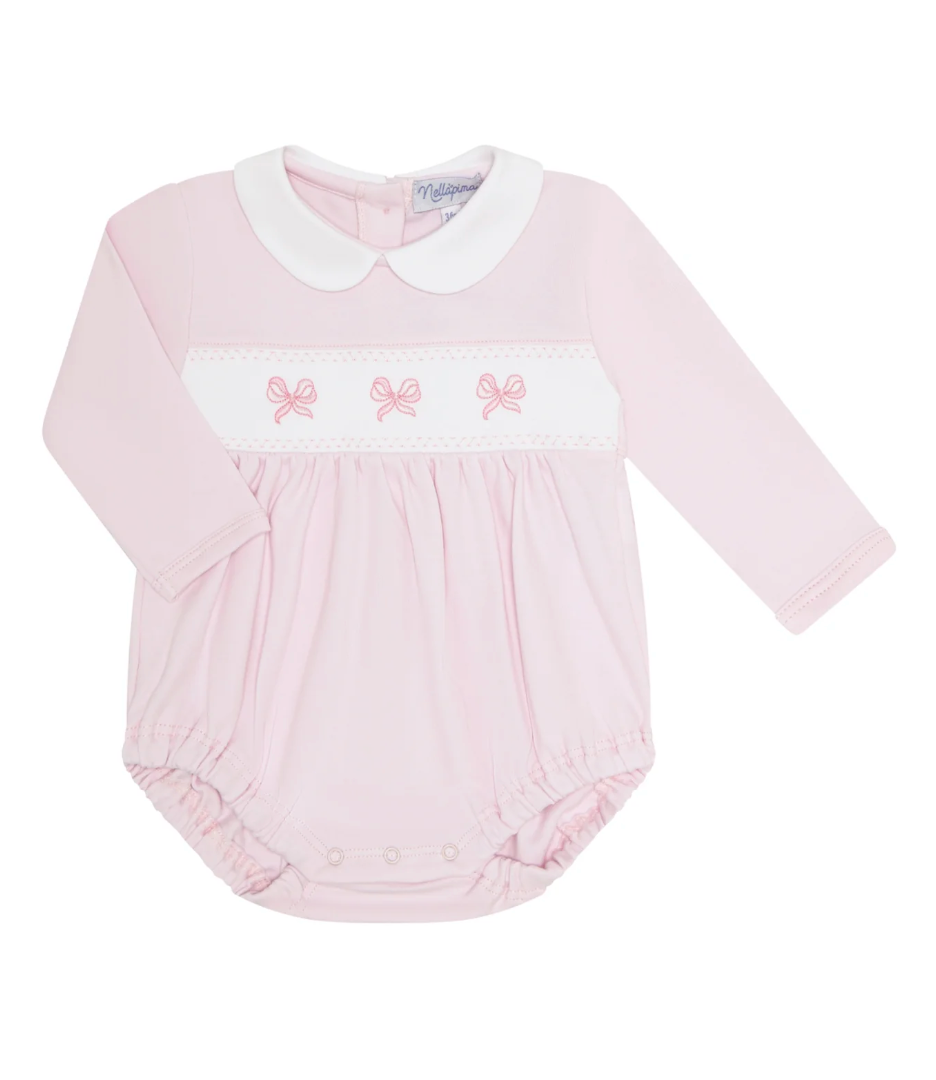 Charming Bows Embroidery Bubble Long Sleeve from Anderson Parker