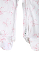 Charming Bows Print Zipper Footie from Anderson Parker