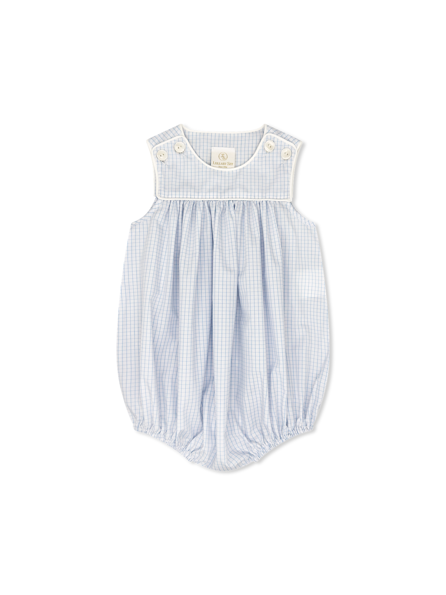 Charming Bubble - Classic Blue Windowpane from Anderson Parker