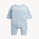 Chenille Blue Sweater Romper from Anderson Parker