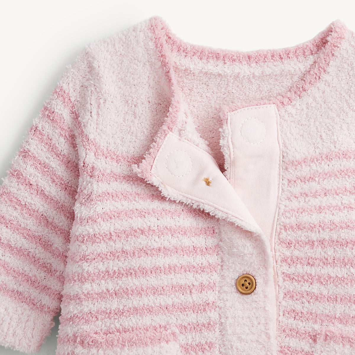 Chenille Pink Sweater Romper from Anderson Parker