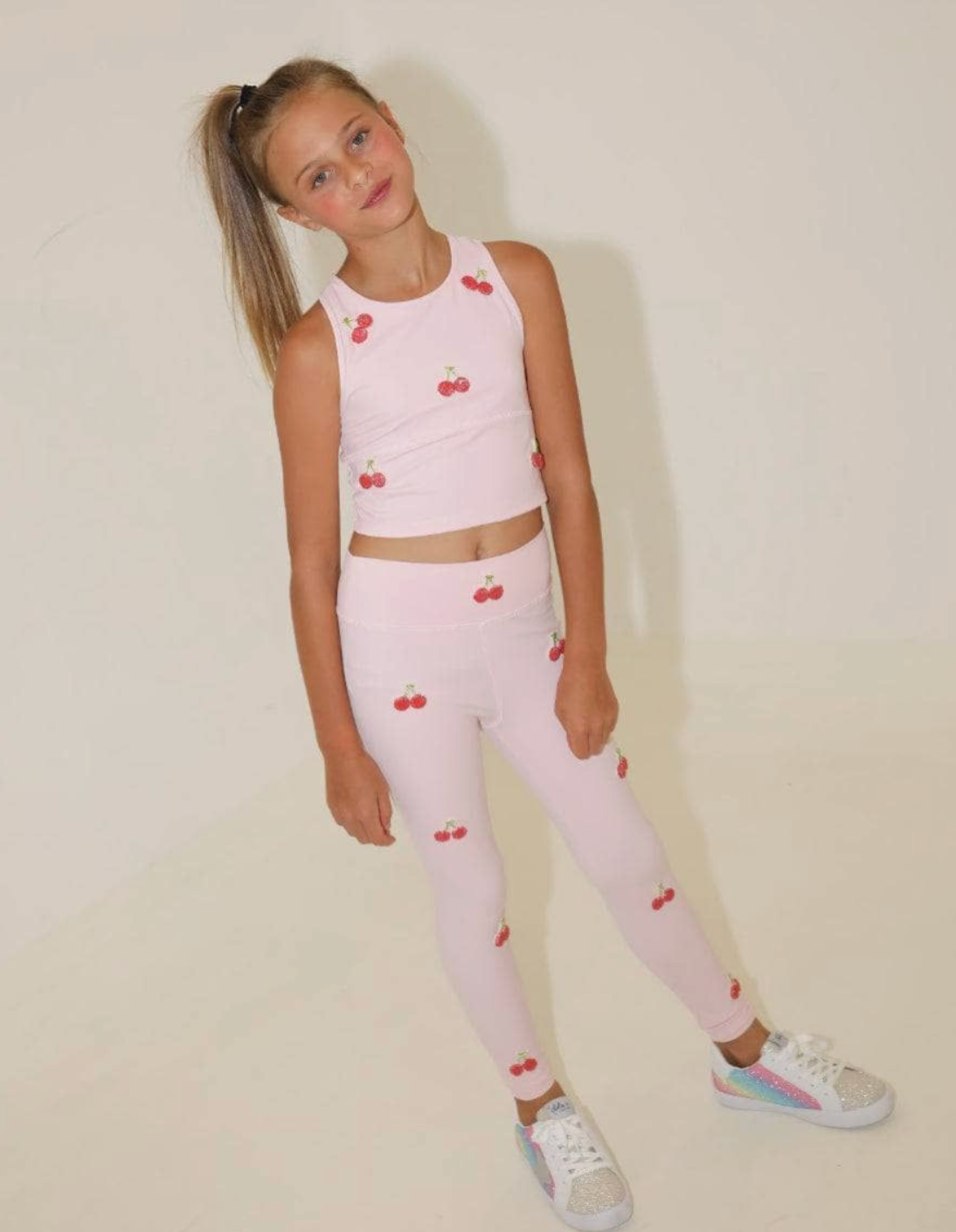 Cherry Beaded Athletic Set from Anderson Parker