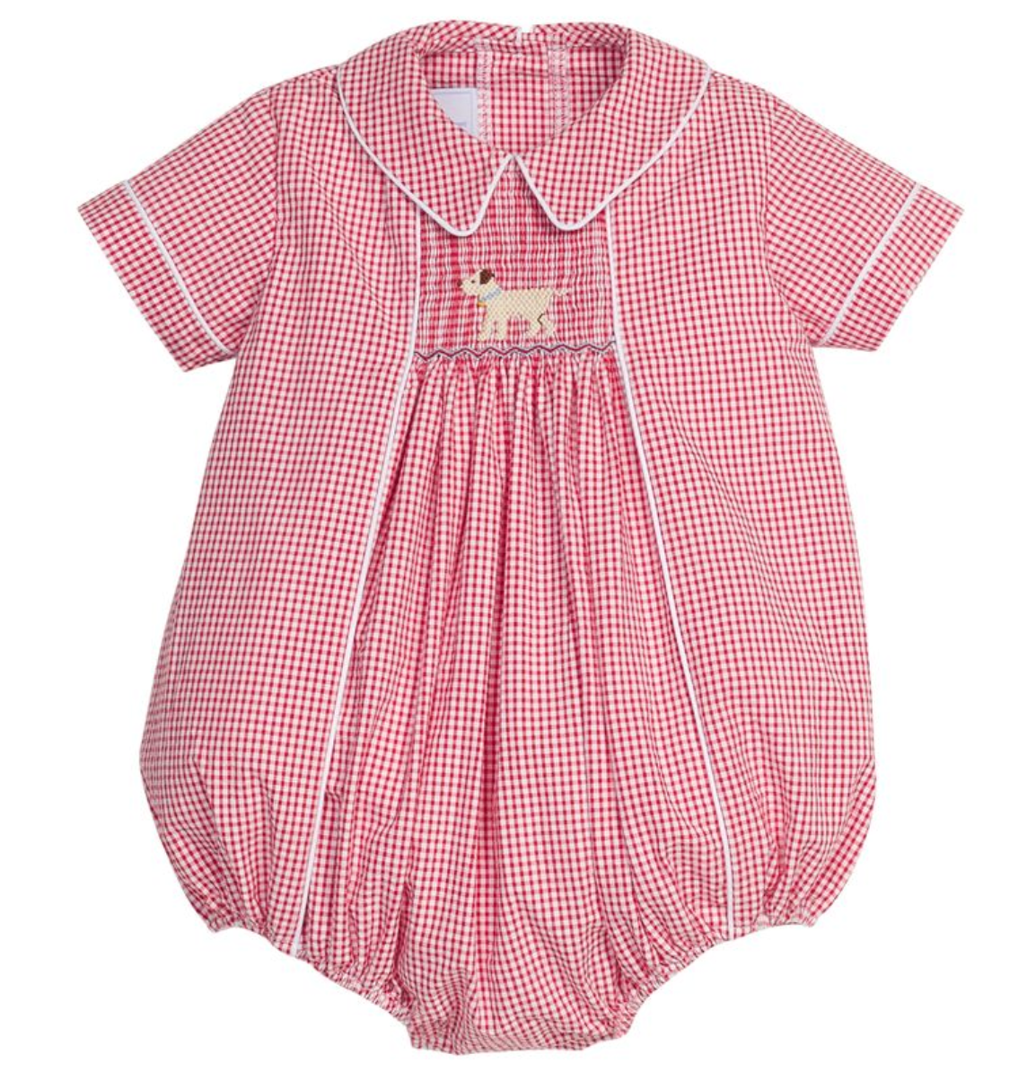 Chest Smocked Bubble - Lab from Anderson Parker