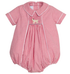 Chest Smocked Bubble - Lab from Anderson Parker