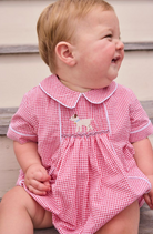 Chest Smocked Bubble - Lab from Anderson Parker