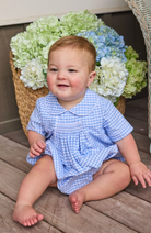 Chest Smocked Bubble - Mayfair Gingham from Anderson Parker