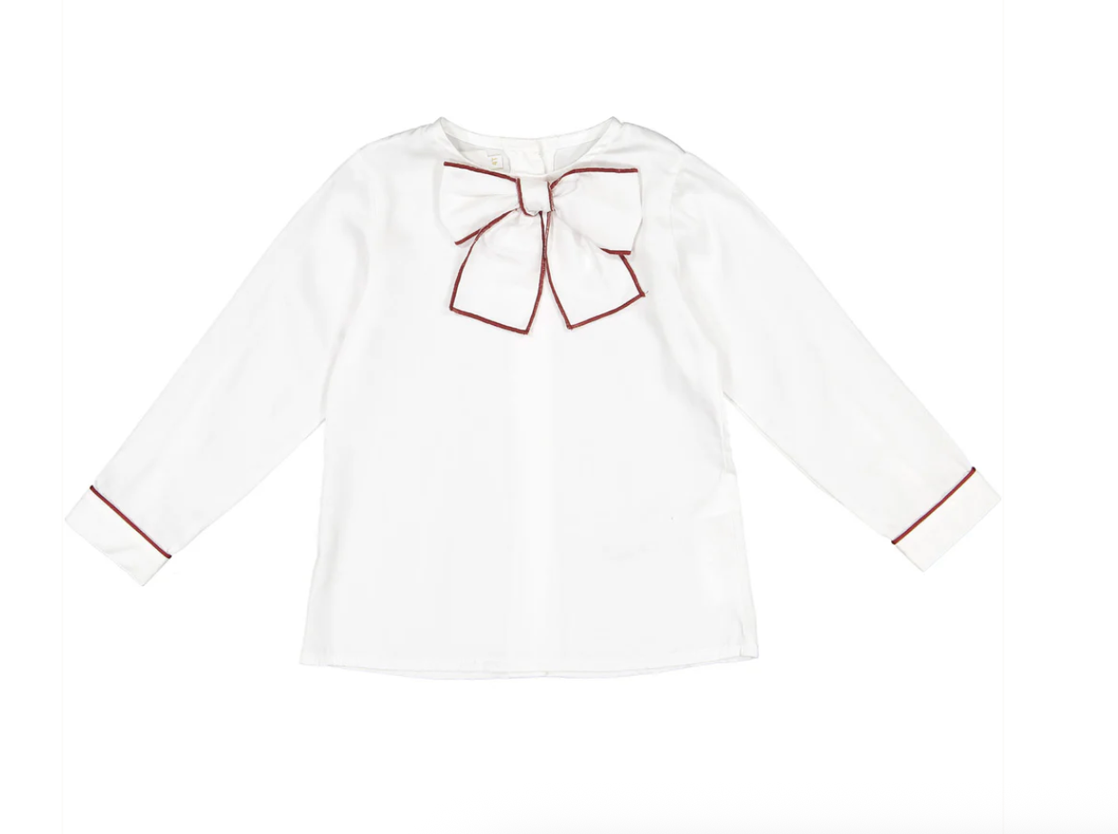 Chestnut A-Line Dress & Bow Shirt from Anderson Parker