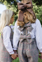 Chestnut Overalls & Girl Polo Set from Anderson Parker