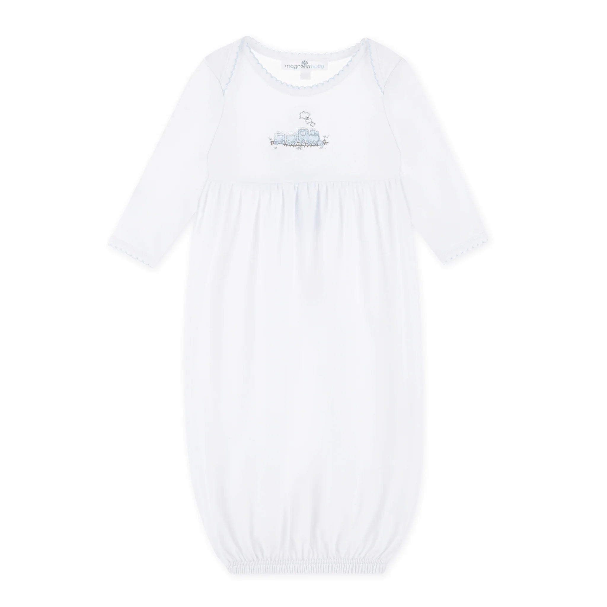 Choo Choo Train Gathered Gown from Anderson Parker