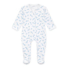 Choo Choo Train Print Zip Footie from Anderson Parker