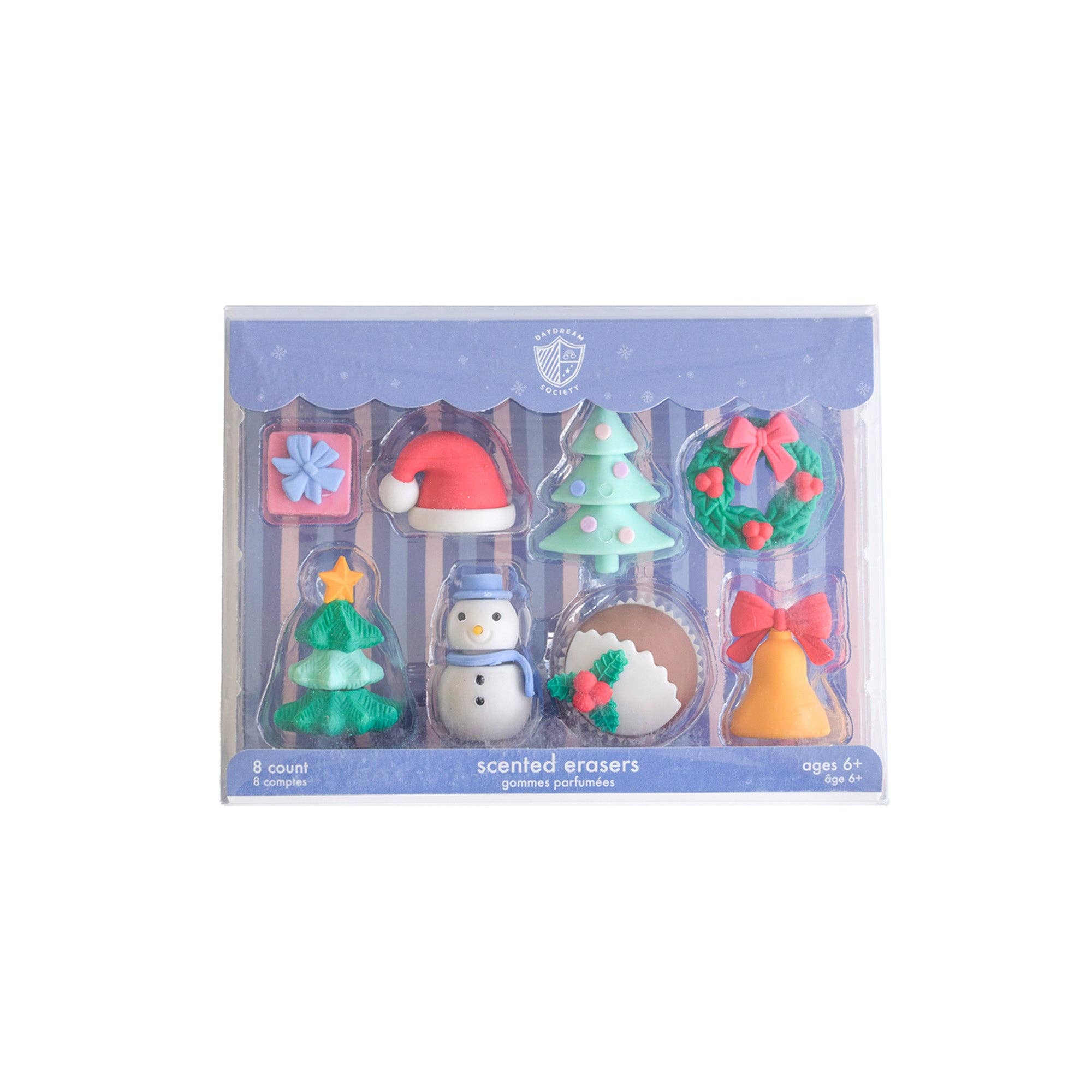 Christmas Eraser Set from Anderson Parker
