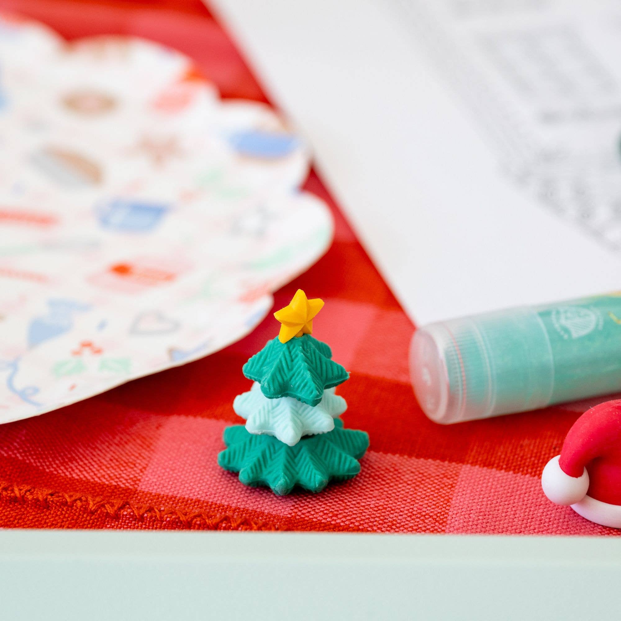 Christmas Eraser Set from Anderson Parker