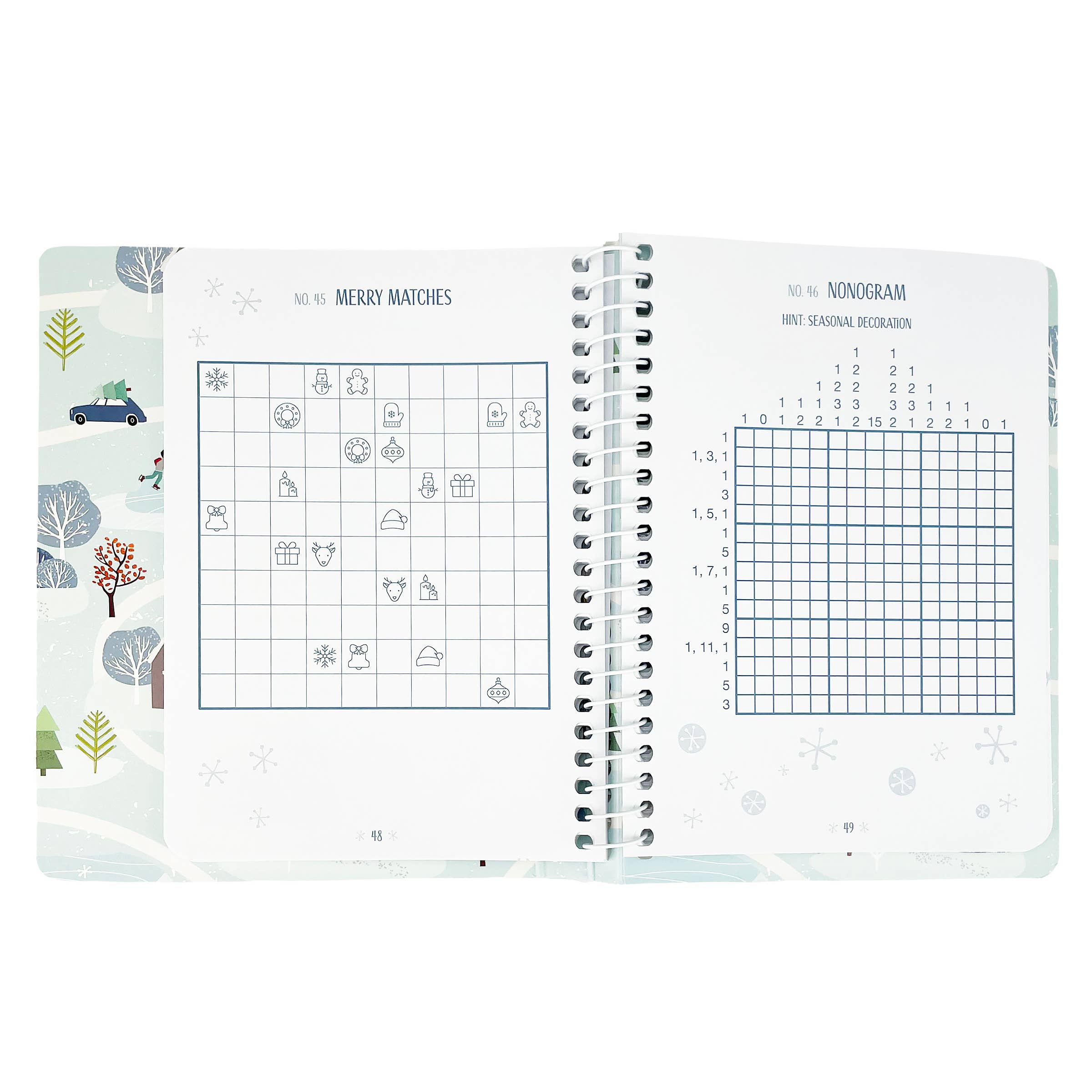 Christmas Mixed Puzzles Classic Cozy Stocking Stuffer Gift from Anderson Parker