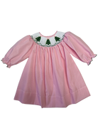 Christmas Tree Long Sleeve Bishop Dress from Anderson Parker