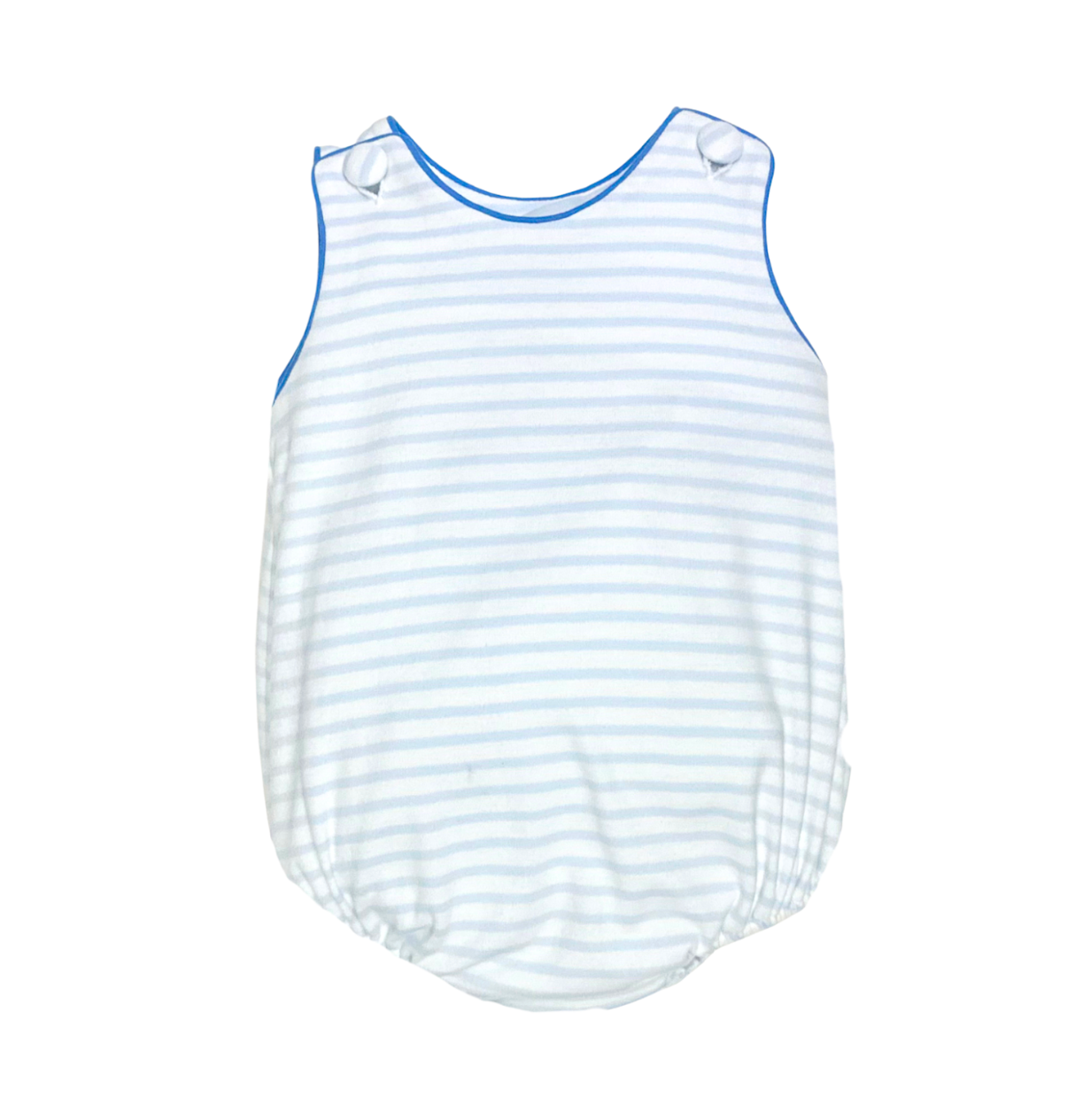 Christopher Sunsuit - Light Blue Stripe from Anderson Parker