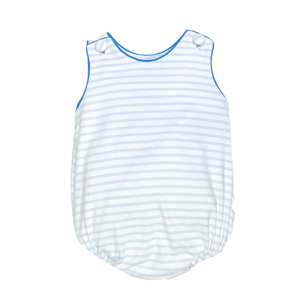 Christopher Sunsuit - Light Blue Stripe from Anderson Parker