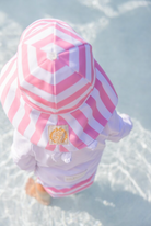 Cissy Sunhat - Swim - Caicos Cabana Stripe (Hamptons Hot Pink) from Anderson Parker