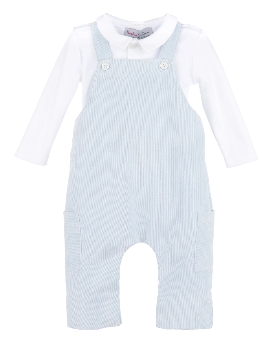 Classic Cord Longall with Shirt - Light Blue from Anderson Parker