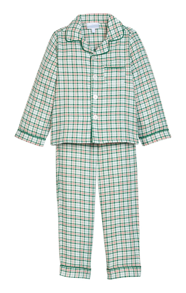 Classic Pajama Set - Mistletoe Tartan from Anderson Parker