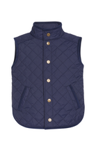 Classic Quilted Vest - Navy from Anderson Parker