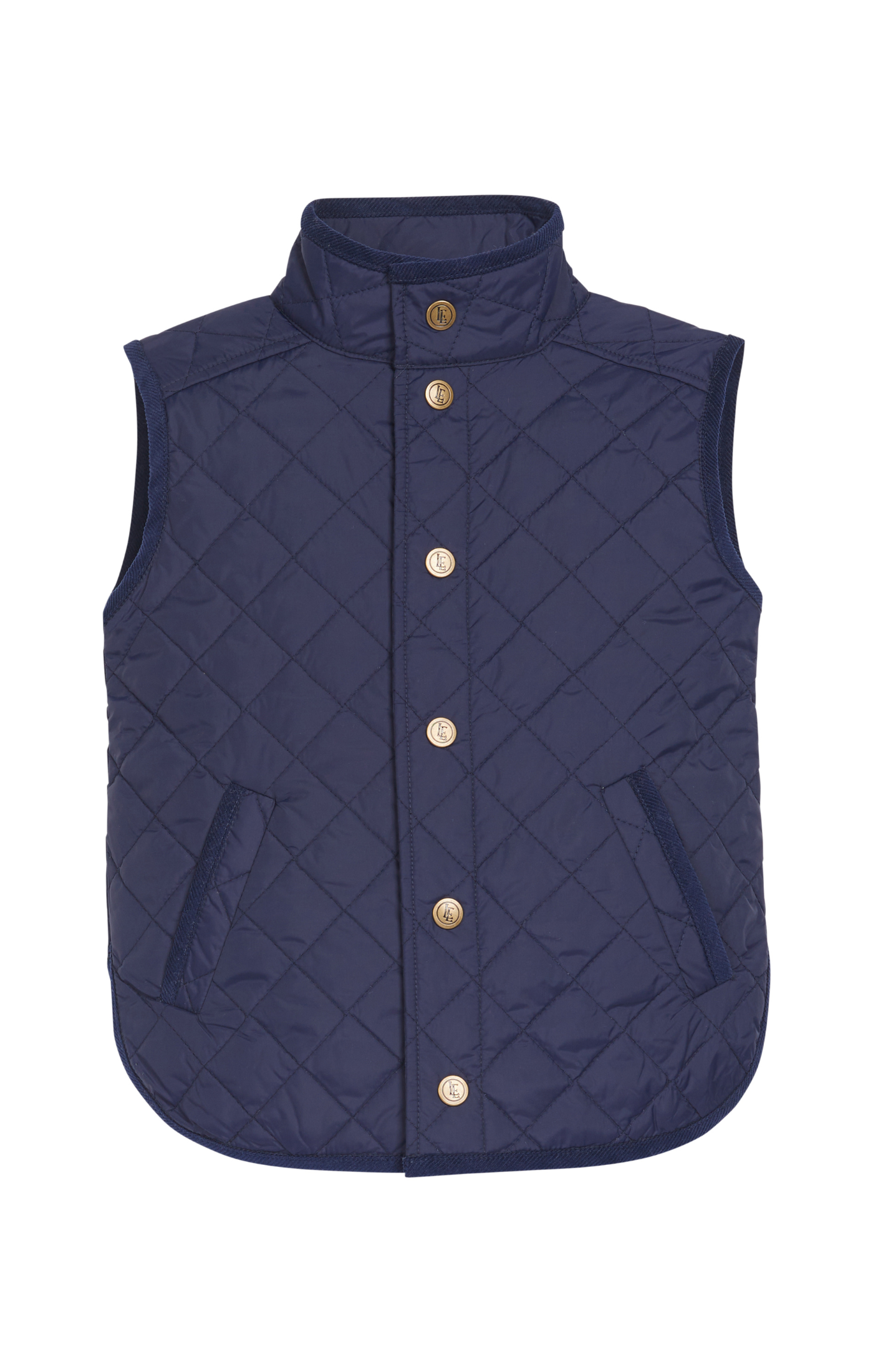 Classic Quilted Vest - Navy from Anderson Parker