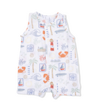 Club Mediterranean - Sleeveless Shortie Romper from Anderson Parker