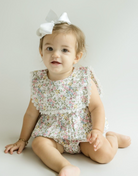 Colette Bubble Romper - Pink Floral from Anderson Parker
