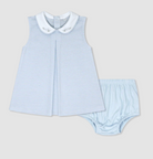 Collier Diaper Set - Palmer Blue Pima - Caterpillar from Anderson Parker