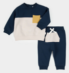 Color Block Blue Outfit Set from Anderson Parker