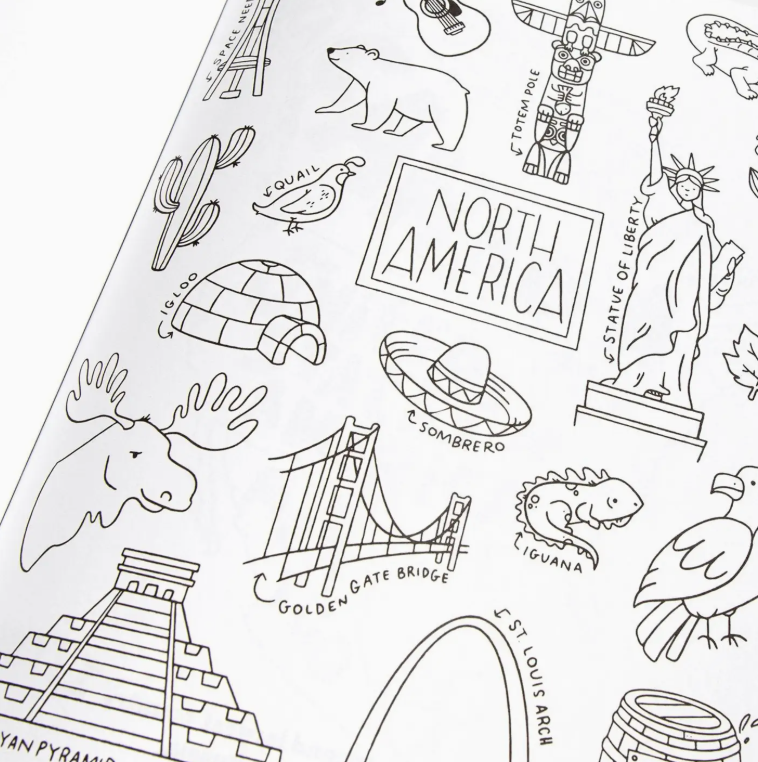 Coloring Book - Wonderful World from Anderson Parker