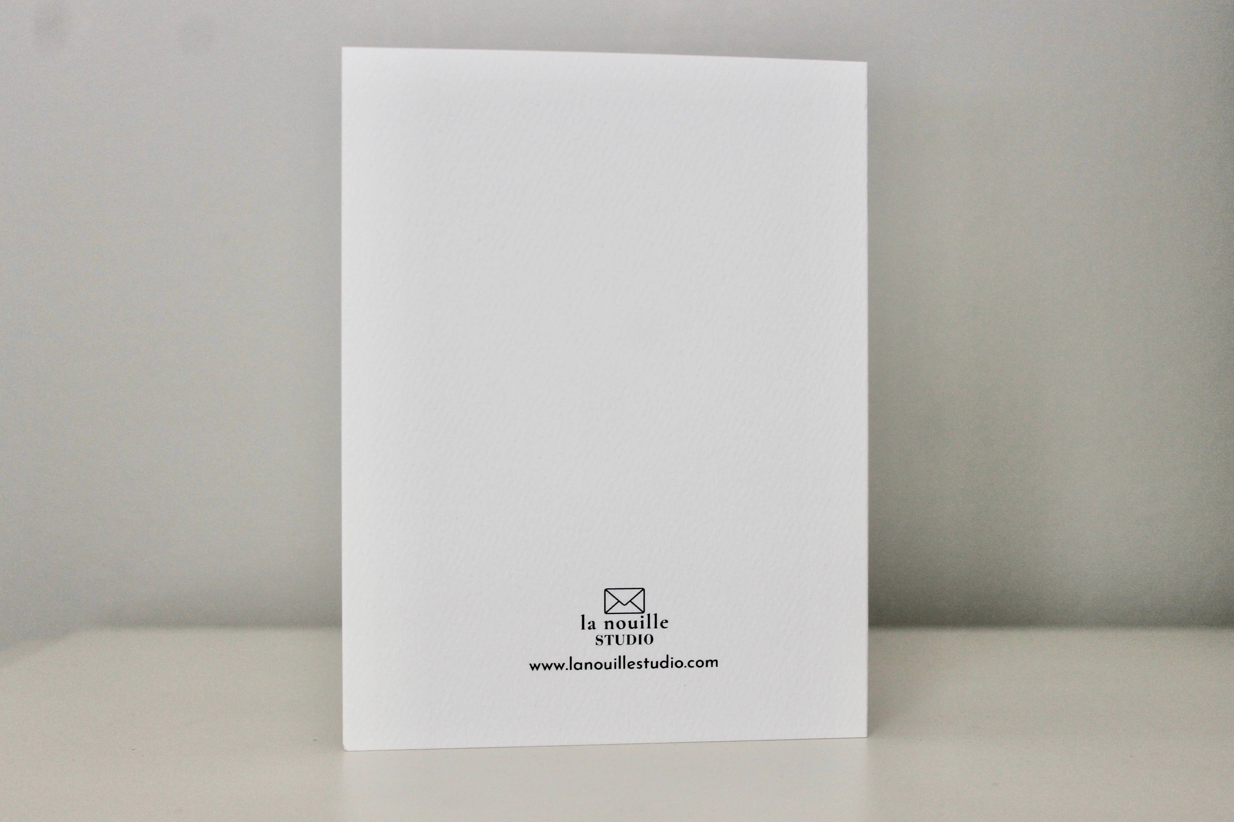 Congratulations on your little peanut new baby greeting card from Anderson Parker