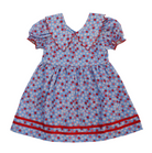 Conley Dress - Blue Ditsy Floral from Anderson Parker