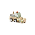 Construction Vehicle Wooden Wind-Up Truck Asst 4 Designs from Anderson Parker