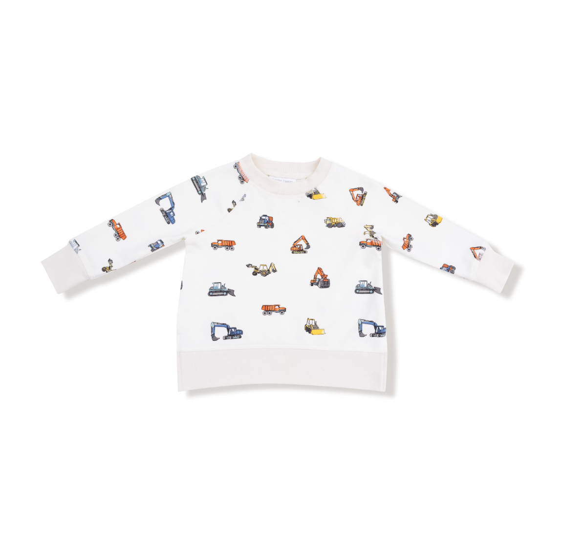 Construction Vehicles - French Terry - Raglan Sweatshirt And Jogger Set from Anderson Parker